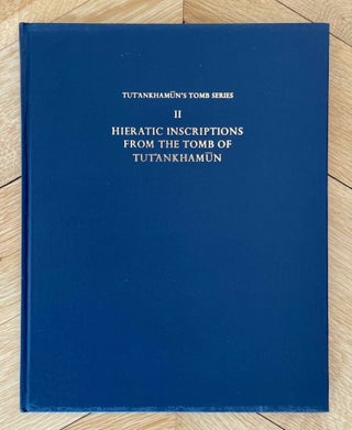 Item #M0331i Hieratic inscriptions from the tomb of Tutankhamen. CERNY Jaroslav