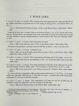 Hieratic inscriptions from the tomb of Tutankhamen[newline]M0331j-04.jpeg