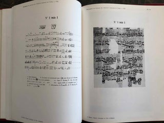 Papyrus hiératiques de Deir el-Medineh. Tome I: Nos I-XVII. Tome II: XVIII-XXXIV (complete set)[newline]M0334e-08.jpg
