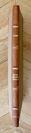 Item #M0334n Papyrus hiératiques de Deir el-Medineh. Tome I: Nos I-XVII. Tome II: XVIII-XXXIV...