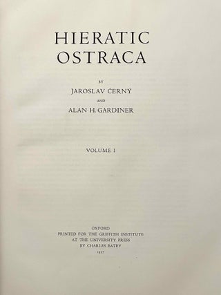 Hieratic ostraca. Vol. I [all published][newline]M0337g-01.jpeg