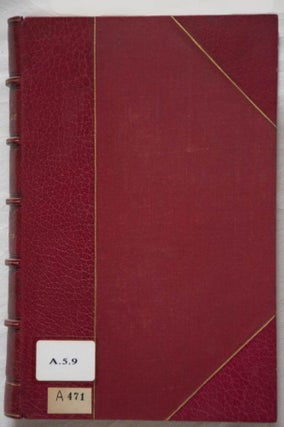 Oeuvres diverses. Tomes I, II, III & V (tome IV is missing)