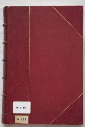 Oeuvres diverses. Tomes I, II, III & V (tome IV is missing)