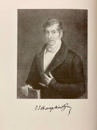 Lettres et journaux de Champollion, recueillis et anotés par H. Hartleben. Tome I: Lettres écrites d'Italie. Tome II: Lettres et journaux écrits pendant le voyage d'Egypte (complete set)