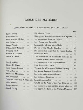 Hommage &agrave; J.F. Champollion - Textes et langages de l'Egypte pharaonique. Cent cinquante ann&eacute;es de recherches. Tomes I, II & III (complete set)[newline]M0349n-09.jpeg