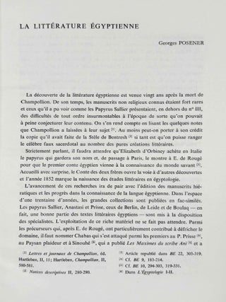 Hommage &agrave; J.F. Champollion - Textes et langages de l'Egypte pharaonique. Cent cinquante ann&eacute;es de recherches. Tomes I, II & III (complete set)[newline]M0349n-11.jpeg