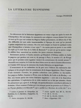 Hommage &agrave; J.F. Champollion - Textes et langages de l'Egypte pharaonique. Cent cinquante ann&eacute;es de recherches. Tomes I, II & III (complete set)[newline]M0349p-11.jpeg