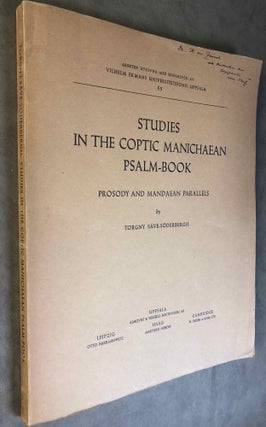 Studies in the Coptic Manichaean psalm-book, prosody and Mandaean parallels[newline]M0352c-01.jpg