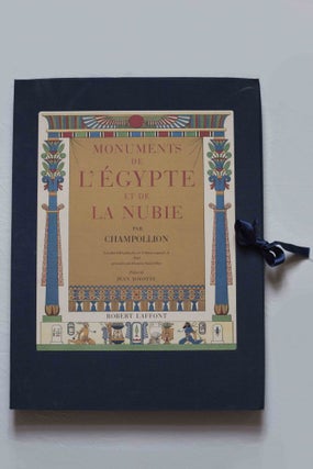 Monuments de l'Egypte et de la Nubie. Les plus belles planches de l'édition originale.[newline]M0355-02.jpg