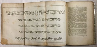 Précis du systeme hiéroglyphique des anciens Egyptiens. Ou recherches sur les éléments premiers de cette écriture sacrée, sur leurs diverses combinaisons, et sur les rapports de ce système avec les autres méthodes graphiques égyptiennes.[newline]M0359-18.jpg