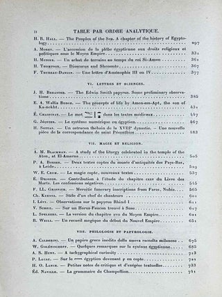 Recueil d'&eacute;tudes &eacute;gyptologiques d&eacute;di&eacute;es &agrave; la m&eacute;moire de Jean-Fran&ccedil;ois Champollion &agrave; l'occasion du centenaire de la lettre &agrave; M. Dacier[newline]M0361c-08.jpeg