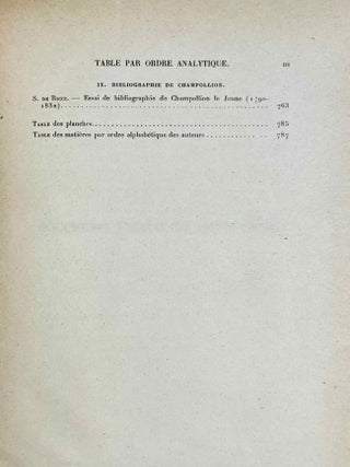 Recueil d'&eacute;tudes &eacute;gyptologiques d&eacute;di&eacute;es &agrave; la m&eacute;moire de Jean-Fran&ccedil;ois Champollion &agrave; l'occasion du centenaire de la lettre &agrave; M. Dacier[newline]M0361c-09.jpeg