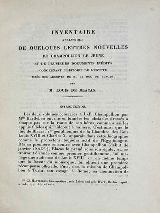 Recueil d'&eacute;tudes &eacute;gyptologiques d&eacute;di&eacute;es &agrave; la m&eacute;moire de Jean-Fran&ccedil;ois Champollion &agrave; l'occasion du centenaire de la lettre &agrave; M. Dacier[newline]M0361c-10.jpeg