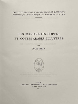 Les manuscrits coptes et coptes-arabes illustrés[newline]M0363h-02.jpeg