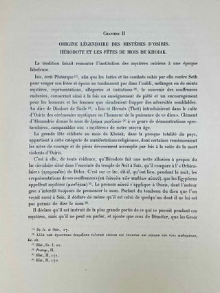 Le myst&egrave;re d'Osiris au mois de Khoiak. Fasc. 1 & 2 (complete set)[newline]M0364f-08.jpeg