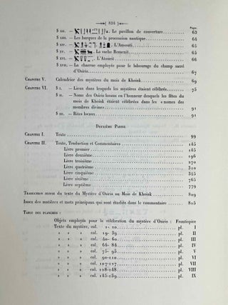 Le myst&egrave;re d'Osiris au mois de Khoiak. Fasc. 1 & 2 (complete set)[newline]M0364f-25.jpeg