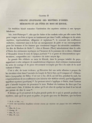 Le myst&egrave;re d'Osiris au mois de Khoiak. Fasc. 1 & 2 (complete set)[newline]M0364h-06.jpeg