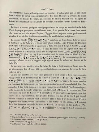 Le myst&egrave;re d'Osiris au mois de Khoiak. Fasc. 1 & 2 (complete set)[newline]M0364h-07.jpeg