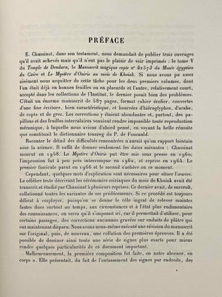 Le myst&egrave;re d'Osiris au mois de Khoiak. Fasc. 1 & 2 (complete set)[newline]M0364h-12.jpeg