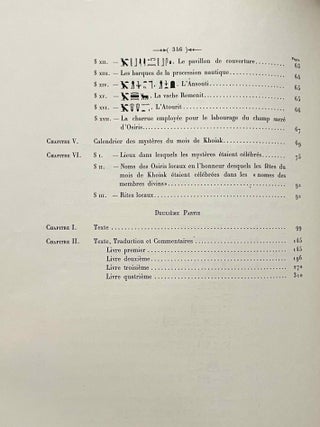 Le myst&egrave;re d'Osiris au mois de Khoiak. Fasc. 1 & 2 (complete set)[newline]M0364i-08.jpeg