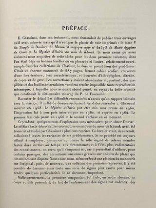 Le myst&egrave;re d'Osiris au mois de Khoiak. Fasc. 1 & 2 (complete set)[newline]M0364i-11.jpeg