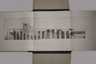 Item #M0368a Le temple-reposoir de Ramsès III à Karnak. Fasc. 1: Texte. Fasc. 2: Planches...[newline]M0368a.jpg