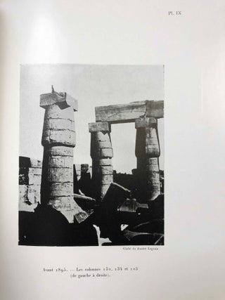 Temple d'Amon &agrave; Karnak. Les divinit&eacute;s des colonnes de la grande salle hypostyle et leurs &eacute;pith&egrave;tes[newline]M0369d-08.jpg
