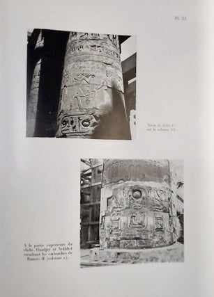 Temple d'Amon à Karnak. Les divinités des colonnes de la grande salle hypostyle et leurs épithètes[newline]M0369f-07.jpeg