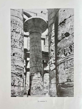 Temple d'Amon à Karnak. Les divinités des colonnes de la grande salle hypostyle et leurs épithètes[newline]M0369g-02.jpeg