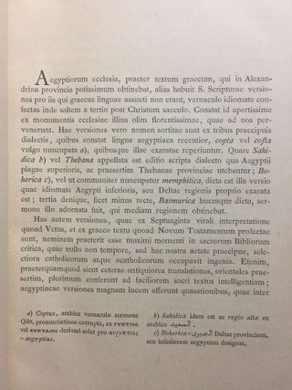 Sacrorum biblicorum fragmenta copto-sahidica musei borgiani. Vol. I, II & III (complete set)[newline]M0370-05.jpg