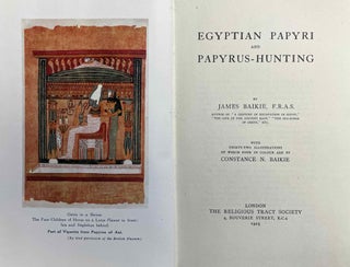 Egyptian papyri and papyrus-hunting[newline]M0378a-01.jpeg