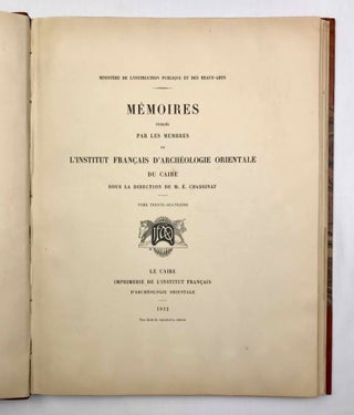 Les inscriptions hiéroglyphiques et hiératiques du Ouâdi Hammâmât. Fasc. 2: Planches.