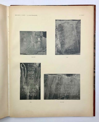 Les inscriptions hiéroglyphiques et hiératiques du Ouâdi Hammâmât. Fasc. 2: Planches[newline]M0380d-12.jpeg