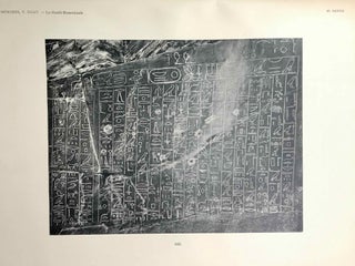 Les inscriptions hiéroglyphiques et hiératiques du Ouâdi Hammâmât. Fasc. 2: Planches.