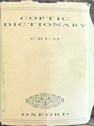 A Coptic dictionary