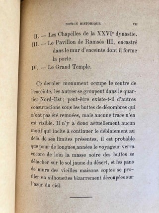 Notice explicative des ruines du temple de Louxor & Notice explicative des ruines de Medinet Habou[newline]M0387-16.jpg