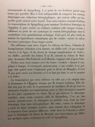 Les moyens d'expression du grec et de l'égyptien