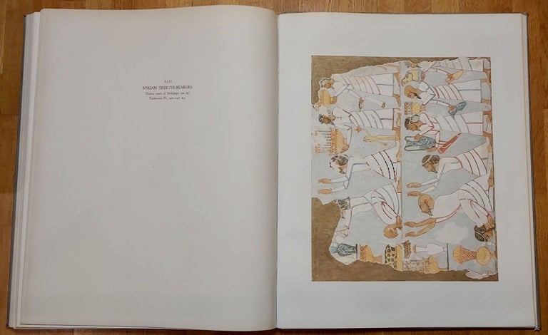 Item #M0397h Ancient egyptian paintings. Vol. I & II: Plates, Vol. III: Text (complete set). DAVIES Nina de Garis.[newline]M0397h-00.jpeg