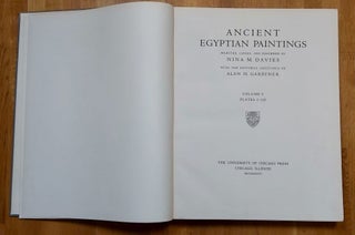 Ancient egyptian paintings. Vol. I & II: Plates, Vol. III: Text (complete set)[newline]M0397h-07.jpeg