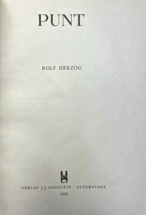 Item #M0398f Punt. HERZOG Rolf