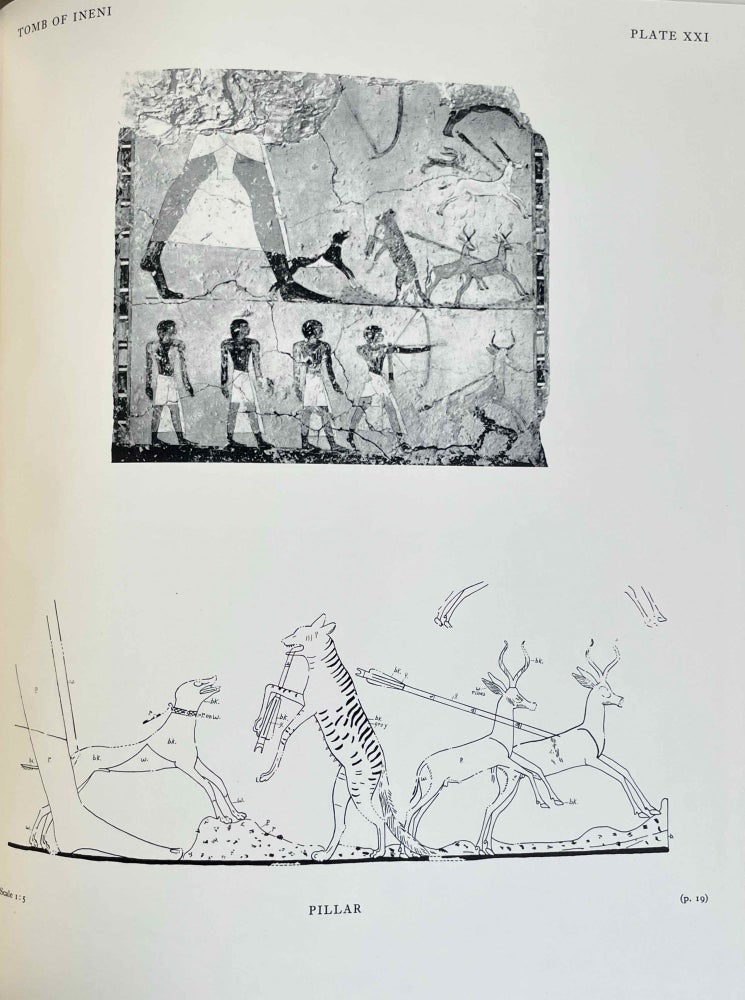 Item #M0401 Scenes from some Theban tombs (Nos 38, 66, 162 with excerpts from 81). DAVIES Nina de Garis.[newline]M0401-00.jpeg