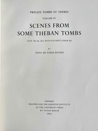 Scenes from some Theban tombs (Nos 38, 66, 162 with excerpts from 81)[newline]M0401c-02.jpeg