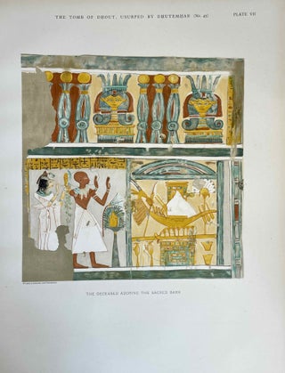 Item #M0404h Seven private tombs at Kurnah. DAVIES Norman de Garis