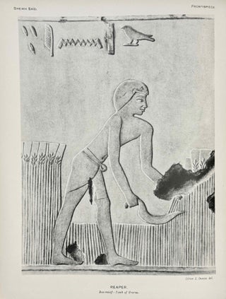 Item #M0409k The rock tombs of Sheikh Said. DAVIES Norman de Garis
