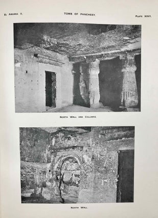 The rock tombs of Tell el-Amarna. Complete set of 6 volumes. Part I: The Tomb of Meryra. Part II: The Tombs of Panehesy and Meryra II. Part III: The Tombs of Huya and Ahmes. Part IV: Tombs of Penthu, Mahu, and Others. Part V: Smaller Tombs and Boundary Stelae. Part VI: Tombs of Parennefer, Tutu, and Aÿ (complete set)[newline]M0410m-24.jpeg