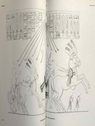 The rock tombs of Tell el-Amarna. Complete set of 6 volumes. Part I: The Tomb of Meryra. Part II: The Tombs of Panehesy and Meryra II. Part III: The Tombs of Huya and Ahmes. Part IV: Tombs of Penthu, Mahu, and Others. Part V: Smaller Tombs and Boundary Stelae. Part VI: Tombs of Parennefer, Tutu, and A&yuml; (complete set of 6 parts in 3 volumes, 2004 reedition)[newline]M0410n-09.jpeg