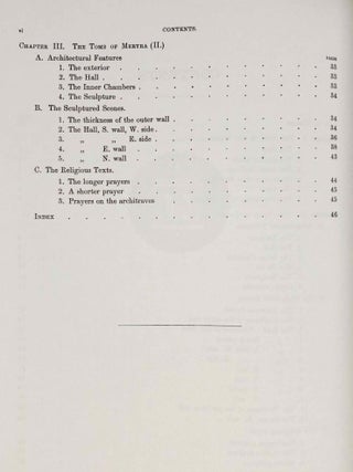 The rock tombs of Tell el-Amarna. Complete set of 6 volumes. Part I: The Tomb of Meryra. Part II: The Tombs of Panehesy and Meryra II. Part III: The Tombs of Huya and Ahmes. Part IV: Tombs of Penthu, Mahu, and Others. Part V: Smaller Tombs and Boundary Stelae. Part VI: Tombs of Parennefer, Tutu, and A&yuml; (complete set of 6 parts in 3 volumes, 2004 reedition)[newline]M0410n-12.jpeg
