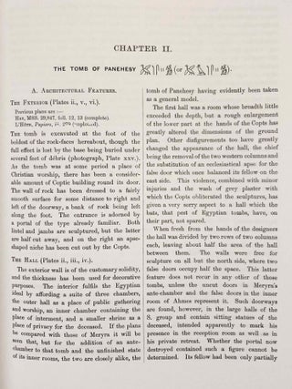 The rock tombs of Tell el-Amarna. Complete set of 6 volumes. Part I: The Tomb of Meryra. Part II: The Tombs of Panehesy and Meryra II. Part III: The Tombs of Huya and Ahmes. Part IV: Tombs of Penthu, Mahu, and Others. Part V: Smaller Tombs and Boundary Stelae. Part VI: Tombs of Parennefer, Tutu, and A&yuml; (complete set of 6 parts in 3 volumes, 2004 reedition)[newline]M0410n-14.jpeg