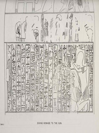 The rock tombs of Tell el-Amarna. Complete set of 6 volumes. Part I: The Tomb of Meryra. Part II: The Tombs of Panehesy and Meryra II. Part III: The Tombs of Huya and Ahmes. Part IV: Tombs of Penthu, Mahu, and Others. Part V: Smaller Tombs and Boundary Stelae. Part VI: Tombs of Parennefer, Tutu, and A&yuml; (complete set of 6 parts in 3 volumes, 2004 reedition)[newline]M0410n-15.jpeg