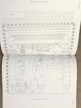 The rock tombs of Tell el-Amarna. Complete set of 6 volumes. Part I: The Tomb of Meryra. Part II: The Tombs of Panehesy and Meryra II. Part III: The Tombs of Huya and Ahmes. Part IV: Tombs of Penthu, Mahu, and Others. Part V: Smaller Tombs and Boundary Stelae. Part VI: Tombs of Parennefer, Tutu, and A&yuml; (complete set of 6 parts in 3 volumes, 2004 reedition)[newline]M0410n-16.jpeg